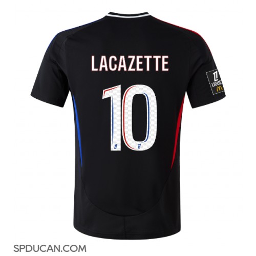 Muški Nogometni Dres Olympique Lyonnais Alexandre Lacazette #10 Gostujuci 2024-25 Kratak Rukav